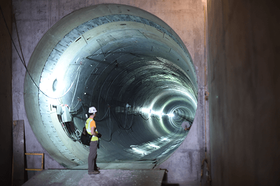 Construction is currently underway on San Francisco’s Central Subway Project.